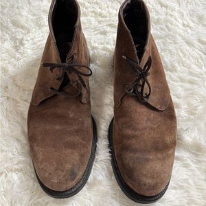 Tod’s Brown Suede Chukka Boots